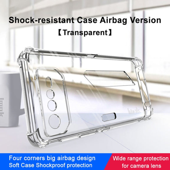 For Asus ROG Phone 6 imak All-inclusive Shockproof Airbag TPU Case (Transparent)