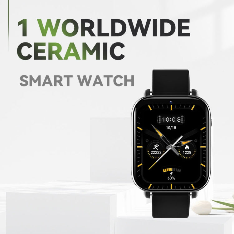 ROGBID KING 1.75 inch Screen 4G LTE Smart Watch Android 9.1OS 4GB+128GB(Black)