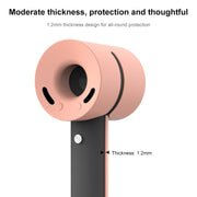 Hairdryer Shockproof Silicone Protective Case For Dyson(Lavender Grey)