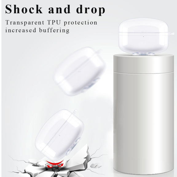 For Edifier Lollipods Pro Transparent TPU Earphone Protective Case