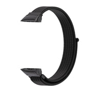 For Huawei Band 6 / Honor Band 6 / 7 Mijobs Breathable Nylon Watch Band(Black) - Watch Bands by MIJOBS