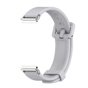 For Huawei Band 7 / 7 NFC MIJOBS Breathable Silicone Watch Band(Grey Silver) - Watch Bands by MIJOBS