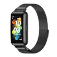 For Huawei Band 7 / 7 NFC MIJOBS Milan Magnetic Stainless Steel Watch Band(Black)