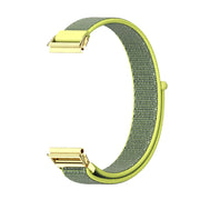 For Huawei Band 7 / 7 NFC Mijobs Breathable Nylon Watch Band(Bright Gold) - Watch Bands by MIJOBS