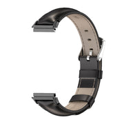 For Huawei Band 7 / 7 NFC MIJOBS Cowhide Leather Watch Band(Black)