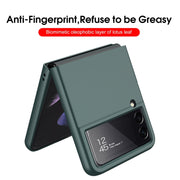 For Samsung Galaxy Z Flip4 GKK Ultra-thin Full Coverage Phone Case(Dark Green)