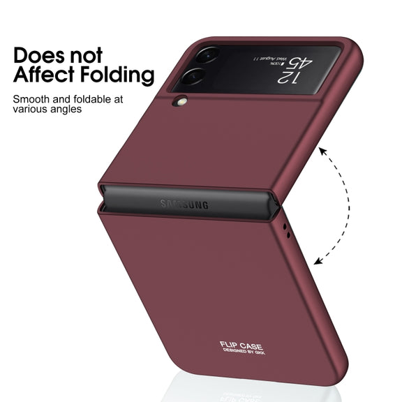 For Samsung Galaxy Z Flip4 GKK Ultra-thin Full Coverage Phone Case(Matcha Green)