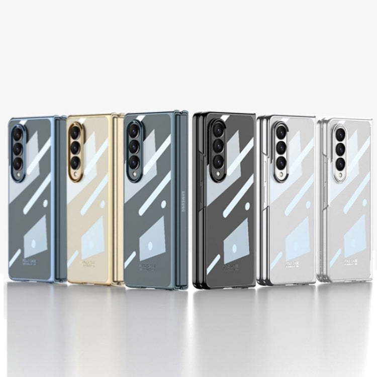 For Samsung Galaxy Z Fold4 GKK Phantom Electroplating Full Coverage Phone Case(Black)