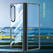 For Samsung Galaxy Z Fold4 GKK Phantom Electroplating Full Coverage Phone Case(Black)