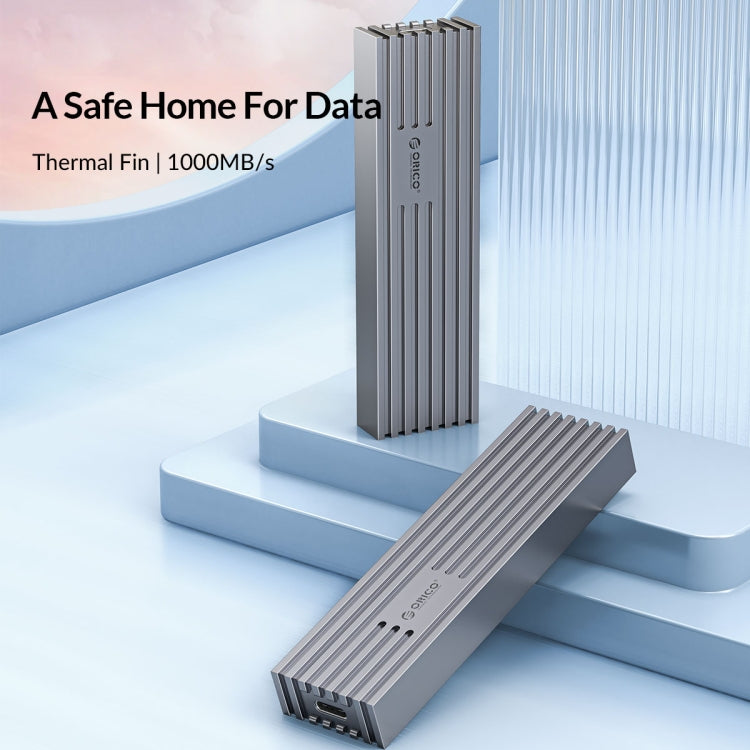 ORICO M234C3-U4-GY 40Gbps M.2 NVME USB4.0 SSD Enclosure(Grey)