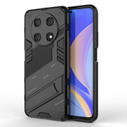 For Huawei Nova Y90/Enjoy 50 Pro Punk Armor 2 in 1 PC + TPU Shockproof Phone Case with Invisible Holder(Black)