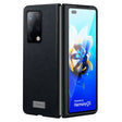 For Samsung Galaxy Z Fold4 SULADA Shockproof TPU + Handmade Leather Phone Case(Black) - Galaxy Z Fold4 5G Cases by SULADA | Online Shopping South Africa | PMC TechLife