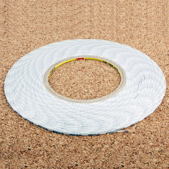 10 PCS 1mm Double Sided Adhesive Sticker Tape for Phone Touch Panel Repair, Length: 50m(White)