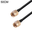 SMA Male to SMA Male RG174 RF Coaxial Adapter Cable, Length: 50cm - Connectors by PMC TechLife | Online Shopping South Africa | PMC TechLife