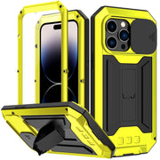 For iPhone 14 Pro Max R-JUST Shockproof Life Water-resistant Dust-proof Case (Yellow)