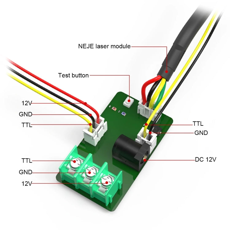 NEJE A40640 15W 450nm Laser Engraver Module Kits