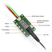 NEJE A40640 15W 450nm Laser Engraver Module Kits