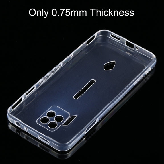 For ZTE nubia Red Magic 7S Pro 0.75mm Ultra-thin Transparent TPU Phone Case