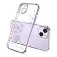 For iPhone 14 Electroplating Diamond Dandelion TPU Phone Case (Purple) - iPhone 14 Cases by PMC TechLife | Online Shopping South Africa | PMC TechLife