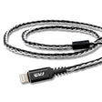 CVJ-CVM 1.2m 8 Core TC Silver Plated MMCX HIFI Earphone Update Cable, Style:With Mic - free shipping - PMC TechLife - Order now!