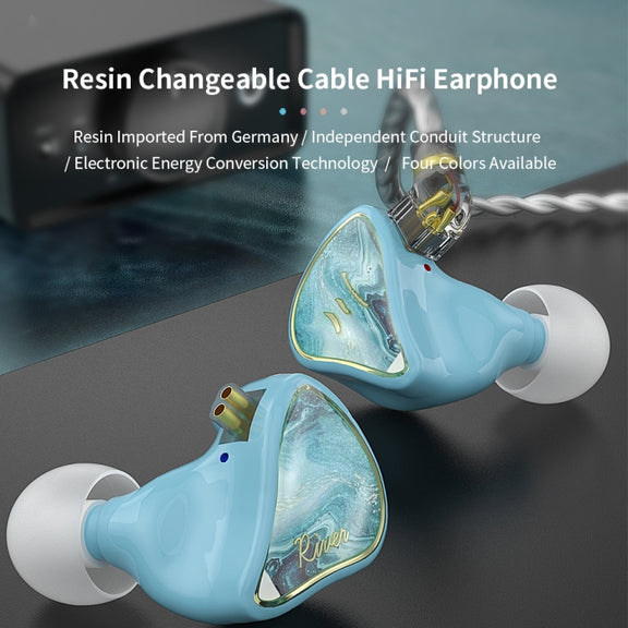 CVJ Hybrid Technology HiFi Music Wired Earphone No Mic(Autumn)