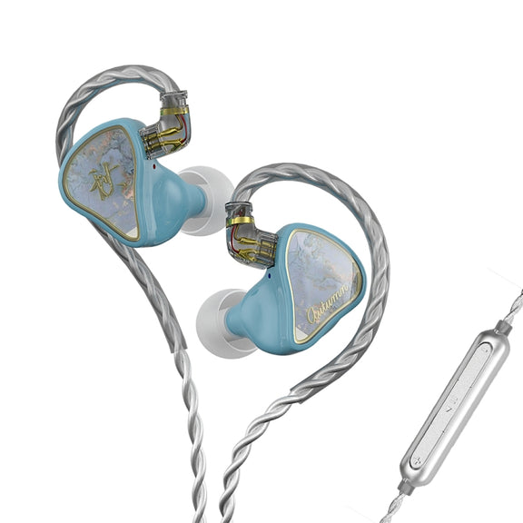 CVJ Hybrid Technology HiFi Music Wired Earphone With Mic(Autumn)