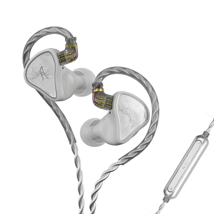 CVJ Hybrid Technology HiFi Music Wired Earphone With Mic(Moon)