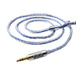 CVJ V3 1.2m 16 Cores Silver-plated 3.5mm Earphone Cable, Style:MMCX(Silver-Blue) - free shipping - PMC TechLife - Order now!