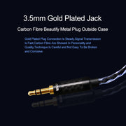 CVJ V3 1.2m 16 Cores Silver-plated 3.5mm Earphone Cable, Style:MMCX(Silver-Blue)