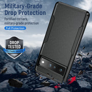 For Google Pixel 7 Pro Pioneer Armor Heavy Duty PC + TPU Phone Case(Black)