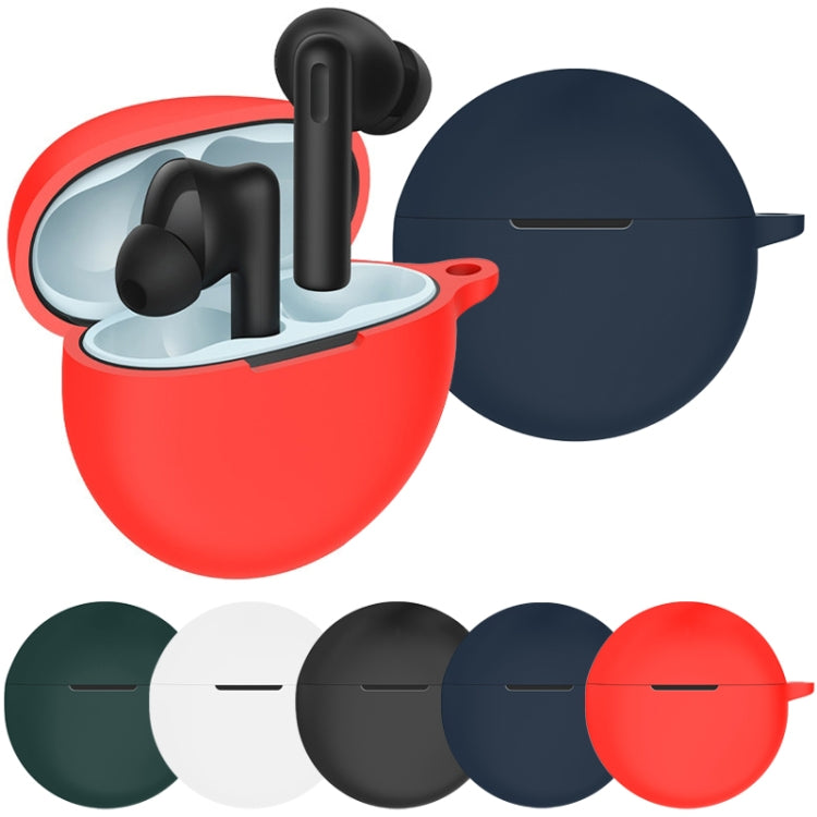 For OPPO Enco Air 2i Wireless Earphone Silicone Protective Case(Red)