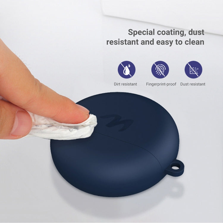 For OPPO Enco Air 2i Wireless Earphone Silicone Protective Case(Black)