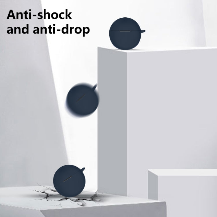 For OPPO Enco Air 2i Wireless Earphone Silicone Protective Case(White)