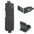 For Samsung Galaxy Z Flip4 Forwenw Dual-side Buckle Leather Phone Case(Black) - Galaxy Z Flip4 5G Cases by Forwenw | Online Shopping South Africa | PMC TechLife | Buy Now Pay Later Mobicred