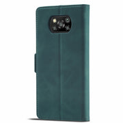 For Xiaomi Poco X3 Pro / X3 / X3 NFC Forwenw Dual-side Buckle Leather Phone Case(Dark Cyan)