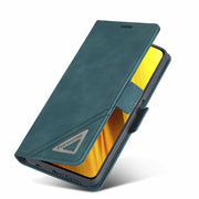 For Xiaomi Poco X3 Pro / X3 / X3 NFC Forwenw Dual-side Buckle Leather Phone Case(Dark Cyan)