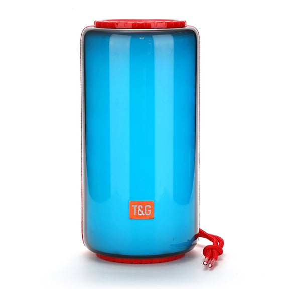 T&G TG639 10W Portable LED Light TWS Wireless Bluetooth Speaker(Red)