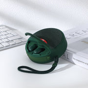 T&G TG808 2 in 1 Mini Wireless Bluetooth Speaker Wireless Headphones(Green)