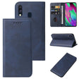 For Samsung Galaxy A40 Magnetic Closure Leather Phone Case(Blue) - free shipping - PMC TechLife - Order now!