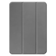 Solid Color Custer Texture Leather Tablet Case For iPad 10th Gen 10.9 2022 / 2025 (Gray)