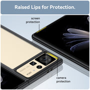 For Xiaomi Mix Fold 2 Colorful Series Acrylic + TPU Phone Case(Black)