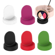 For Samsung Galaxy Watch5 / Watch5 Pro USB Vertical Magnetic Charger Holder(Rose Red)