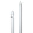 3 in 1 Striped Liquid Silicone Stylus Case with Two Tip Caps For Apple Pencil 2(White) - Pencil Accessories by PMC TechLife | Online Shopping South Africa | PMC TechLife