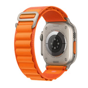 Nylon Loop Watch Band For Apple Watch 46mm / 49mm / 45mm / 44mm(Orange)