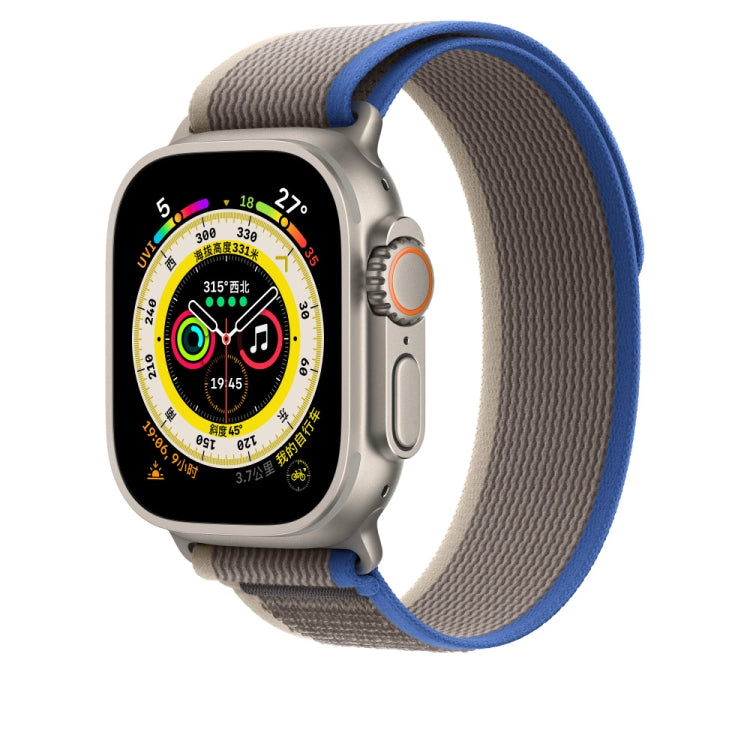 Nylon Watch Band For Apple Watch 42mm / 41mm / 40mm / 38mm(Grey)