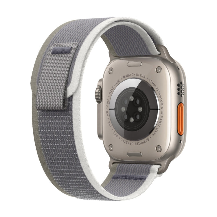 Nylon Watch Band For Apple Watch 42mm / 41mm / 40mm / 38mm (Grey Green)