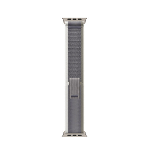 Nylon Watch Band For Apple Watch 42mm / 41mm / 40mm / 38mm (Grey Green)