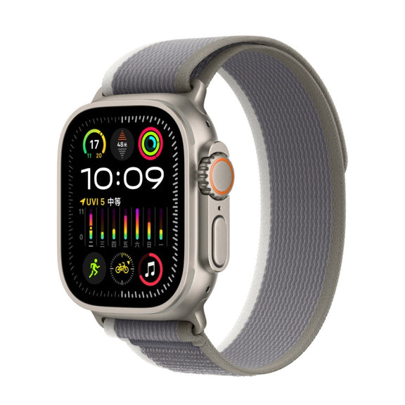 Nylon Watch Band For Apple Watch 42mm / 41mm / 40mm / 38mm (Grey Green)