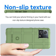 For Motorola Edge 30 Fusion Full Coverage Shockproof TPU Case(Green)