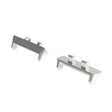 For OPPO Watch3 Pro 46mm 1 Pair 22mm Metal Watch Band Connector(Silver) -  by PMC TechLife | Online Shopping South Africa | PMC TechLife